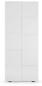 Mobile ingresso appendiabiti 78 x 187 Bianco lucido - Chess