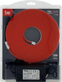 Striscia LED flessibile NEON LED/10W/230V 5 m IP65 rossa