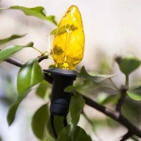 Luci natalizie a LED per esterni CONE FILAMENT 20xE10 19 m multicolore / bianco caldo IP44