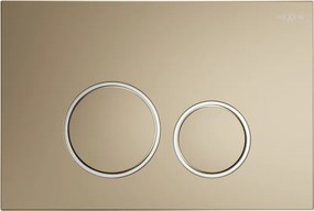 Mexen Fenix 05  pulsante di scarico, oro champagne - 600504