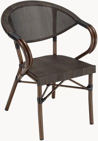 Sedie da pranzo da giardino Vianney, set da 2