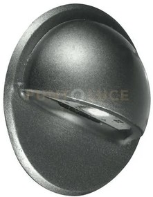 Kit 6 segnapassi a incasso calpestabili led rider dc silver 12v sil...