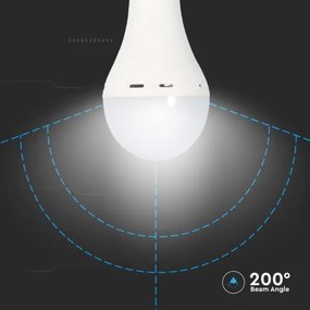LED Lampadina con modalità di emergenza A70 E27/9W/230V 4000K