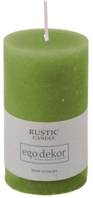 Candela verde Ruggine, tempo di combustione 38 h Rustic - Rustic candles by Ego dekor