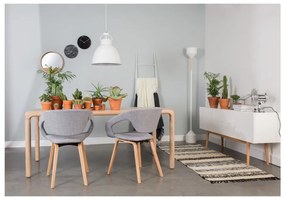 Tavolo da pranzo con effetto frassino 90x180 cm Storm – Zuiver