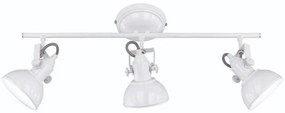 Reality - Faretto GINA 3xE14/40W/230V bianco