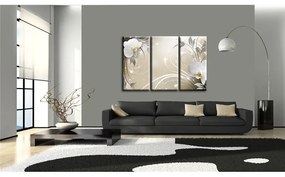 Quadro Speranza fiorente  Colore Bianco, Dimensioni e Misure 90x60