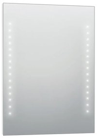 Specchio con illuminazione integrata bagno rettangolare Hollywood SENSEA H 80 x P 2.5 cm