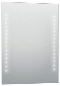 Specchio con illuminazione integrata bagno rettangolare Hollywood SENSEA L 60 x H 80 x P 2.5 cm