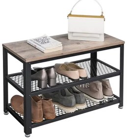 Scarpiera DAVOR marrone/nera