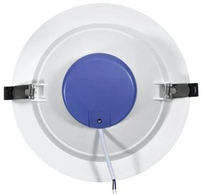 Faro da incasso 24W Foro Ø180mm - 210mm Bianco da 2.040lm Rotondo Colore Bianco Caldo 3.000K