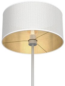 Lampada da terra LOFT SHADE 1xE27/60W/230V bianco/oro