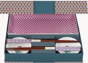 Servizio da sushi Oriental Flower, 2 persone, set da 6