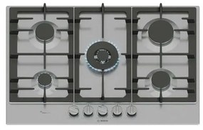 Bosch Serie 6 PCQ7A5I95 piano cottura Acciaio inox Da incasso Gas 5 Fornello (i)