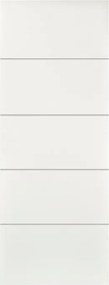 Anta per porta scorrevole Fourlines in mdf bianco, L 93 x H 212 cm spessore 44 mm, apertura reversibile