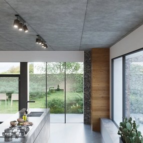 Lampada da soffitto 4xGU10 MERIDA 4 Orientabile in Acciaio