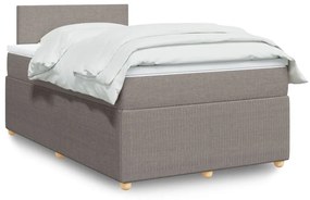 Giroletto A Molle Con Materasso Tortora 120x200 Cm İn Tessuto /