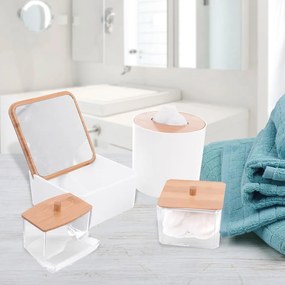 Bidone in plastica bianco da 1,6 l Whitney - Orion