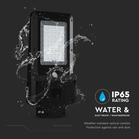 Lampione solare da strada con sensore LED/20W/7,4V IP65 5400 mAh