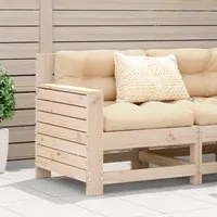 Divano Giardino Senza Braccioli con Cuscino Legno Massello Pinocod mxl 115401