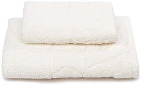 Asciugamano con Ospite in Cotone Smeralda Standard