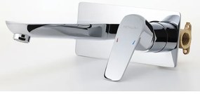 Novaservis - Rubinetto per lavabo da incasso METALIA ECO cromo lucido