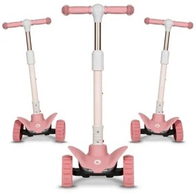 Lionelo - Per bambini scooter TIMMY rosa