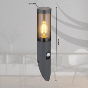 Globo 3157SAS- Applique da esterno con sensore BOSTON 1xE27/60W/230V IP44