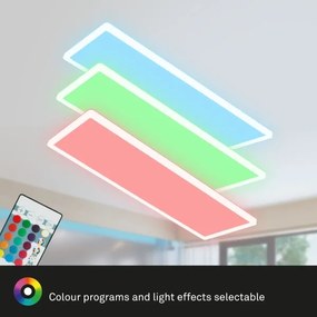 Briloner 7404-016 - Pannello LED RGBW dimmerabile a montaggio superficiale LED/22W/230V 4000K + telecomando