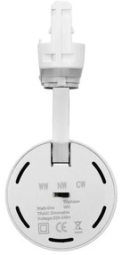 Faro LED 40W Trifase CCT Bianco Variabile Angolo 38/60° dimm. TRIAC Colore Bianco Variabile CCT