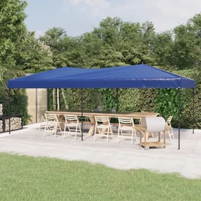 Tenda Per Feste Pieghevole Blu 3x6 M /