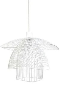 Papillon Lampada a Sospensione S Bianco - Forestier