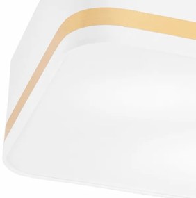 Plafoniera SIRJA SQUARE 2xE27/60W/230V 35x35 cm bianco