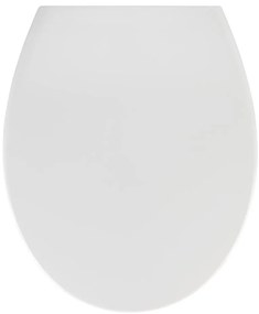 WENKO 21903100-WC sedile per WC SAMOS 44,5x37,5 cm bianco/argento