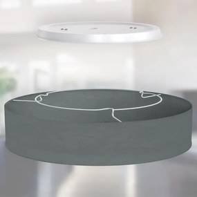 BK Licht 1393 - Plafoniera LED LED/20W/230V grigio