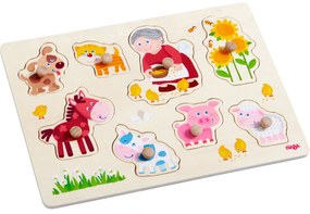 Puzzle da afferrare - Gli animali di nonna Lena