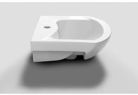 Aqualine - Lavabo da incasso ZERO 45,5x40 cm ceramica/bianca