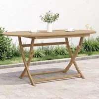 Tavolo da Giardino Pieghevole 160x85x75cm Legno Massello Acaciacod mxl 113724