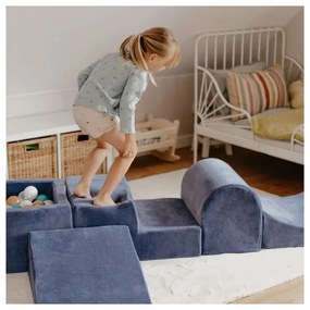 Gioco per psicomotricità beige in velluto 3 pz altezza totale 30 cm 45x143 cm Montessori – Meowbaby