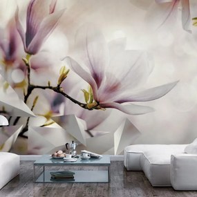 Fotomurale adesivo  Subtle Magnolias  First Variant  Larghezza x Altezza Home decor 196x140