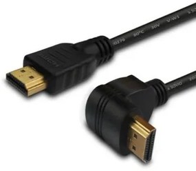 Cavo HDMI Savio CL-108 Ad angolo Nero 1,5 m