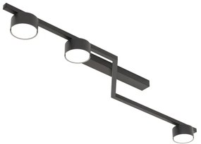 Plafoniera da soffitto SKAN 3xGX53/12W/230V nera