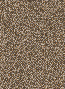 Tapete Senzo Spot von Cole & Son - Taupe/ Gold