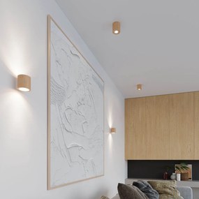 Applique da Parete in Legno Naturale ORBIS 1 G9 da interno