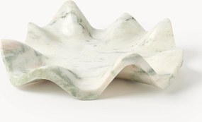 Vassoio decorativo in marmo fatto a mano Gaia, Ø 40 cm