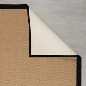 Runner in iuta di colore naturale 60x600 cm Kira - Flair Rugs