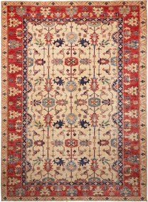 Kazak Tappeto 270 x 370 Rosso (Pakistan) Annodato A Mano