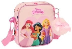 Borsa a Tracolla Princesses Disney Summer adventures Rosa 16 x 18 x 4 cm