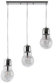 Lampadario a sospensione con filo 3xE27/60W/230V