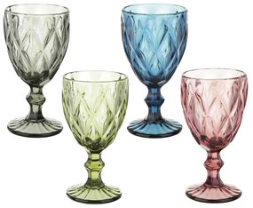 Set 4 calici multicolor Prisma